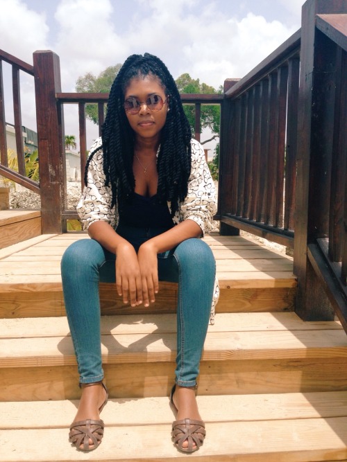 ofcourseblackisbeautiful:  blckdiamondsxo:  blackfashion:  Samantha Wood 22 Barbados IG:samwould_  BLCK 💎  -