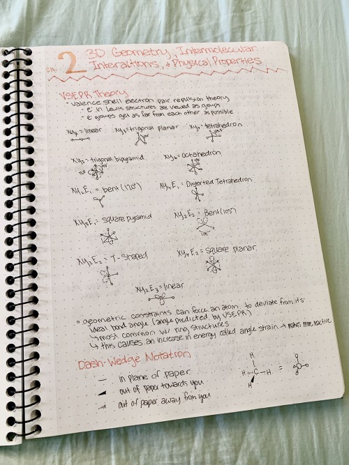 pacific-studies: Started taking some notes earlier this week for my organic chemistry class! I found