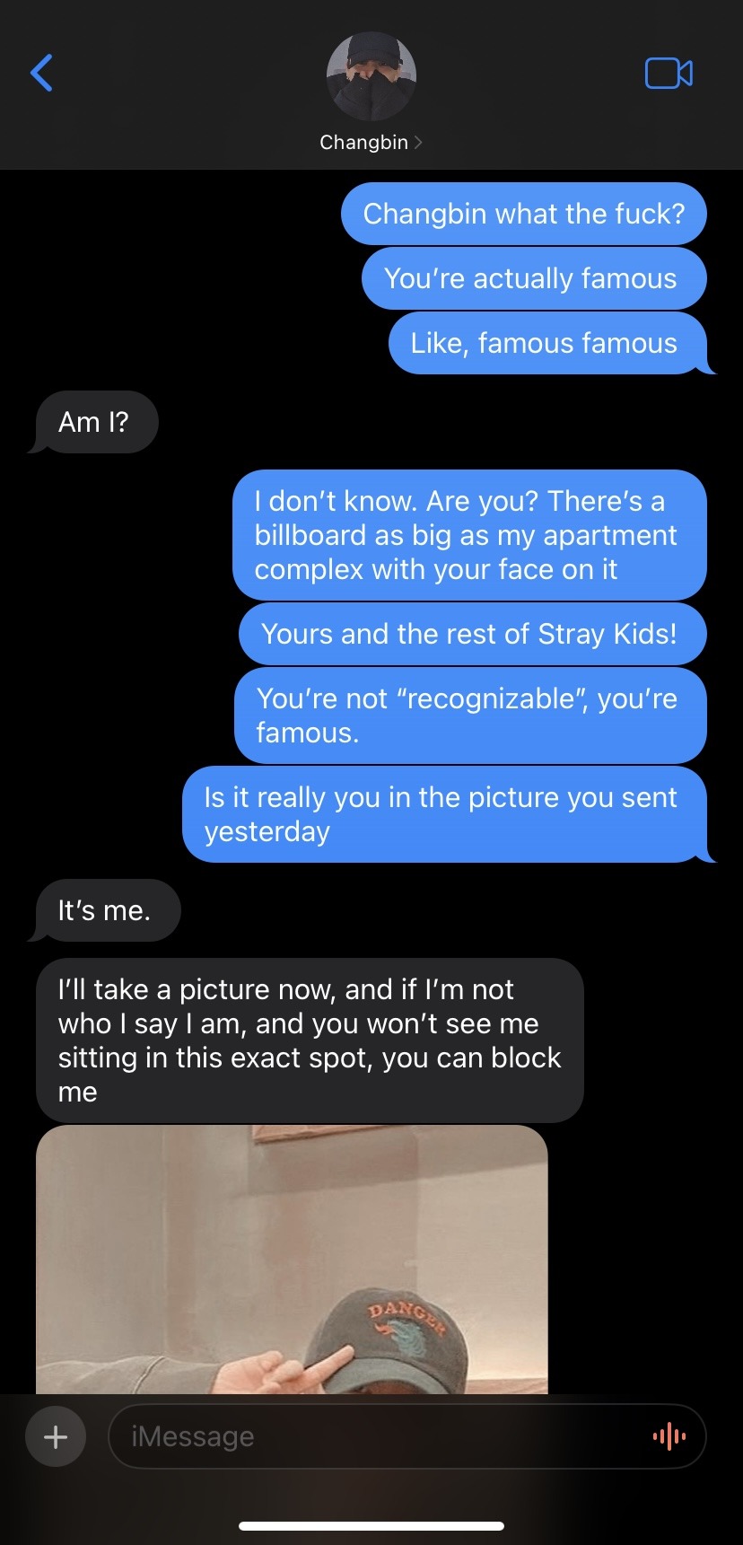 Texting The Wrong Number | Changbin X You
