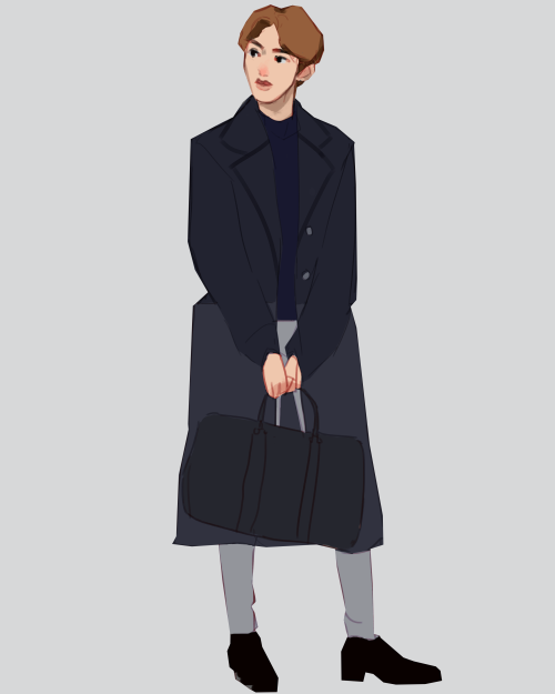 anyways did y’all see my man hw slaying at the airport the other day