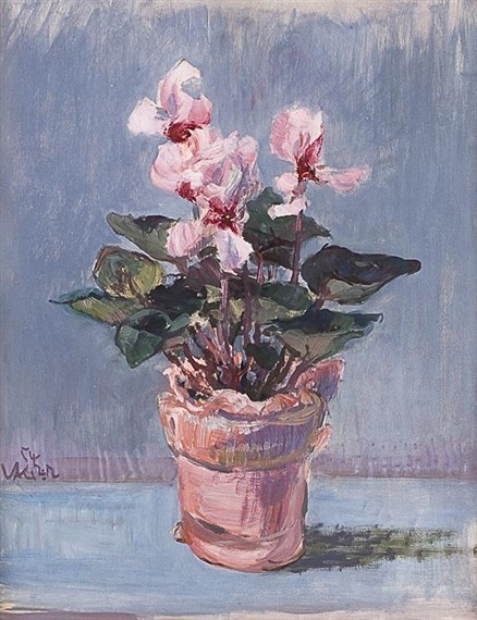 Karel Valter, Cyclamen, 1954