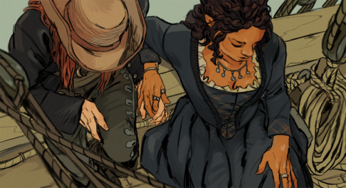 perplexingly: I love Black Sails dearly & wanted to draw something for a while so here’s Anne wi