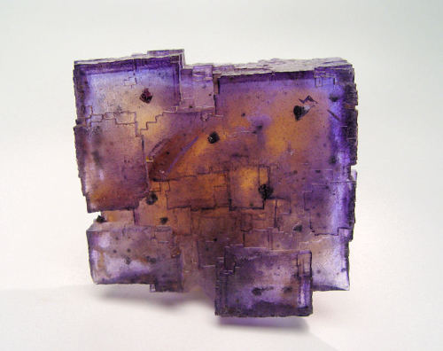 Fluorite with Chalcopyrite inclusions - Illinois