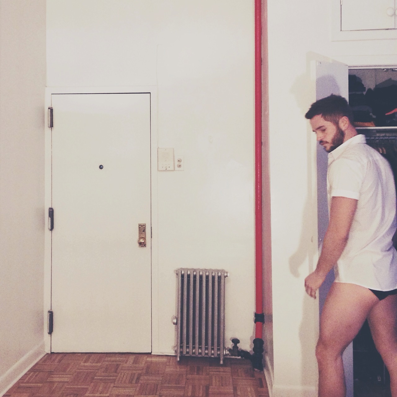 agliuk:  My fashion week getup. 