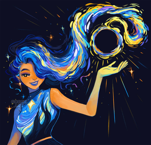 prinnay:Black Hole // Starry Night