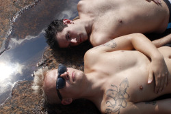 nakedmalecelebs1:  Brad Hallowell &amp; Brett Faulkner  in  Tumbledown (2013)  