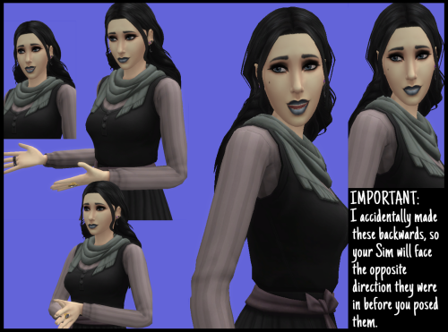 alpine-lapine:[TS4 Poses] Alpine Emotions: HappyWorking on something at the moment, and I’m ha