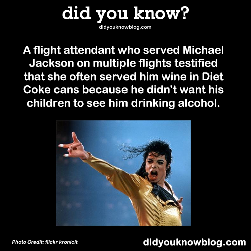 did-you-kno:  A flight attendant who served Michael Jackson on multiple flights testified