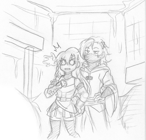 Couple Prompt ft. Elijah @nuitthegoddess and Nakia as the Sparkling Mischief shipping in Genshin Imp