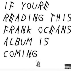 Cannot control the feels right now #frankocean