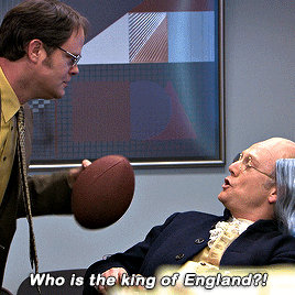 chewbacca:I don’t care what Jim says, that is not the real Ben Franklin.I am 99% sure.THE OFFICE (s3e14)