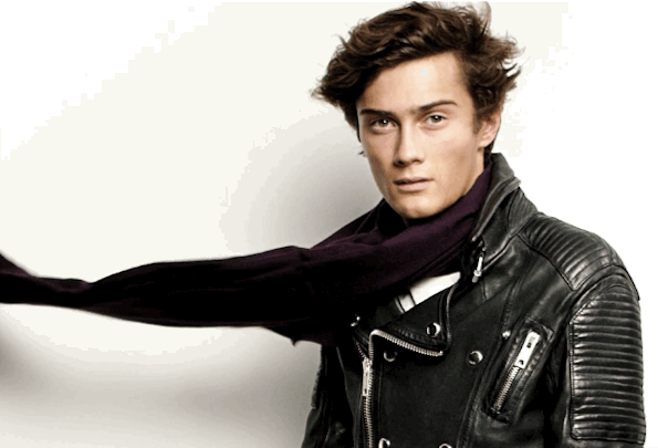 leatherswede:  Burberry biker guy 