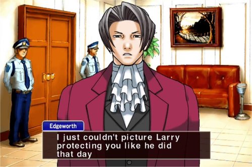 I 100% cannot blame Edgeworth or Maya for teasing the hell out of Phoenix on purpose like this.I’D D