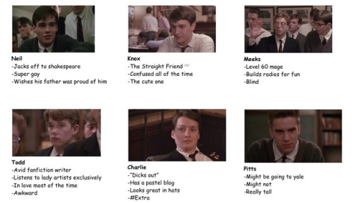 skittling:dead poets society: tag yourself
