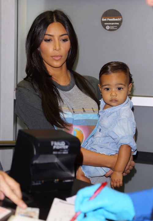 Kim and North catching a flight at the Burbank airport 9/8/14