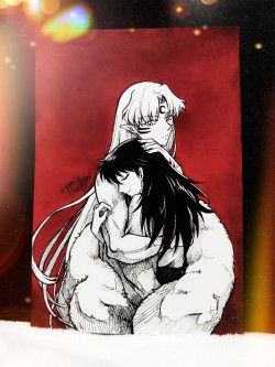 殺生丸様~!♡ — Sesshomaru's tiny fierce wife - Rin🧡