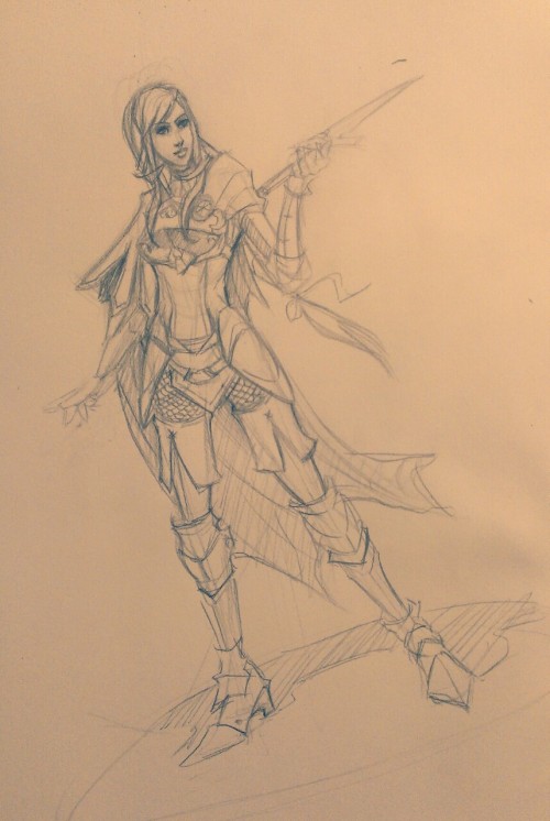paintchipsforpyromancers:  A little lady like, a little bamf.