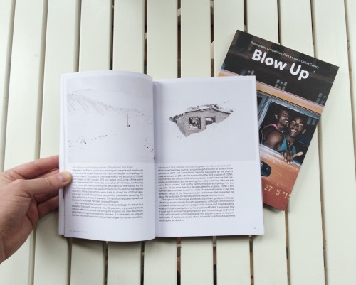 Yours truly, selected as the overall winner of the Blow Up photography annual. It’s nice to fi