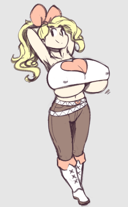 angstrom-nsfw:  Gloria dressed up as Fionna for Halloween, plus timeskip!Gloria’s