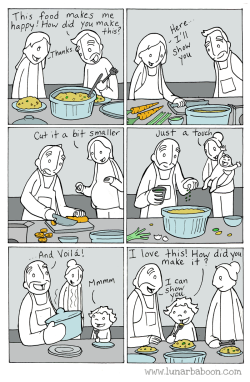 lunarbaboon:New comic about Food Heroes!