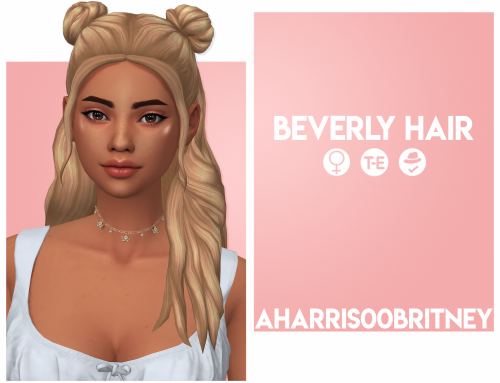 Beverly HairBGCHat Compatible18 EA ColorsTwo VersionsCustom Thumbnails for all filesTerms Of UseDOWN