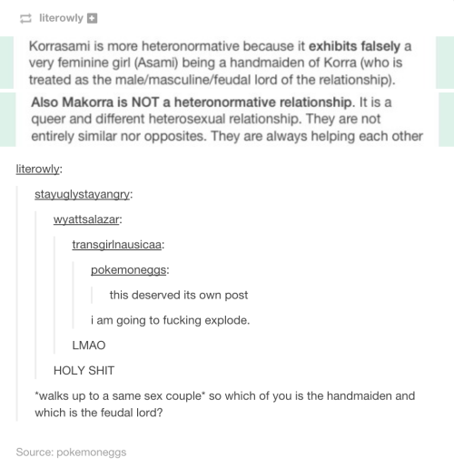 female-husband: agnost: sgjkdfjgmldfkgldf mgkdf gdf gfd when the handmaiden / feudal lord meme takes over your dashboard lmaooooooo This is the night lesbian tumblr peaked  