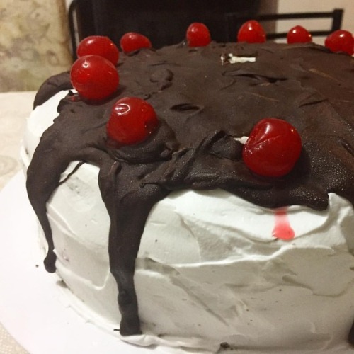 Torta Hecha Por Mi Para Mi Cumpleaos! #yummy #gostoso #QueRico #aniverssario #happybirthday #cumpleaos
