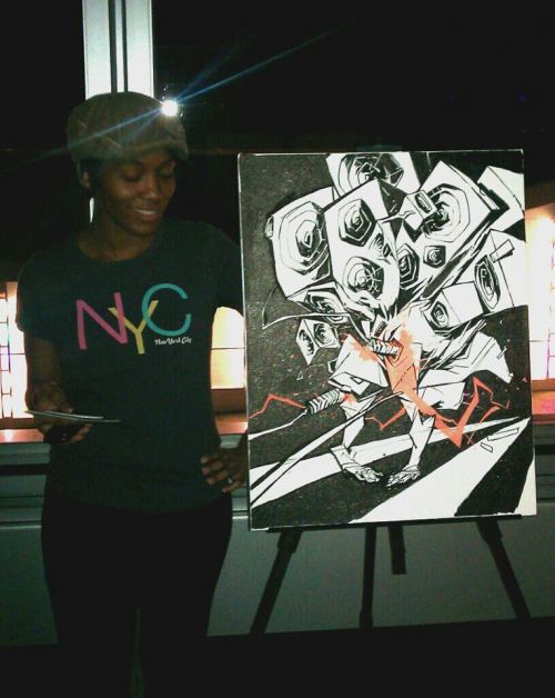 leseanthomas:  Ms. Shawna Mills, aka LazyMills has been on my radar for some time. Hailing from my hometown of NYC, the soft spoken 2D animator/concept designer’s work does a lot of the talking with it’s loud, boisterous and “IDGAF” treatment
