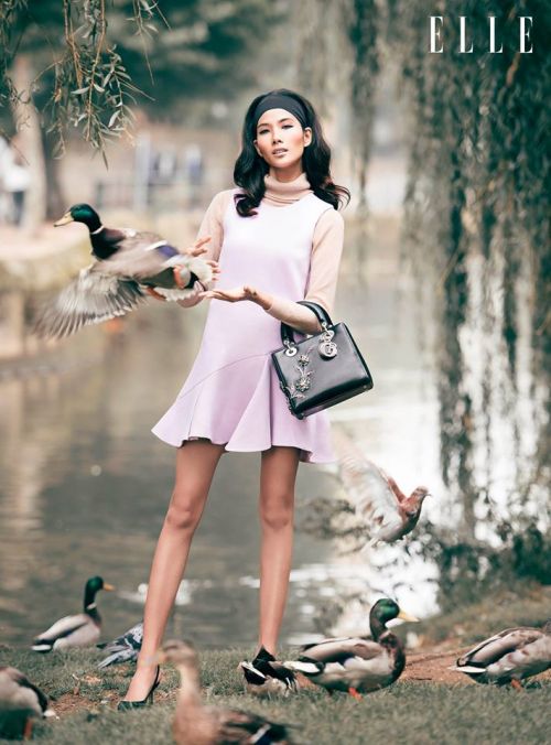 topmodelcentral:Hoang Thi Thuy for Elle Vietnam~ Vietnam (2) ~by Oliver Yoan