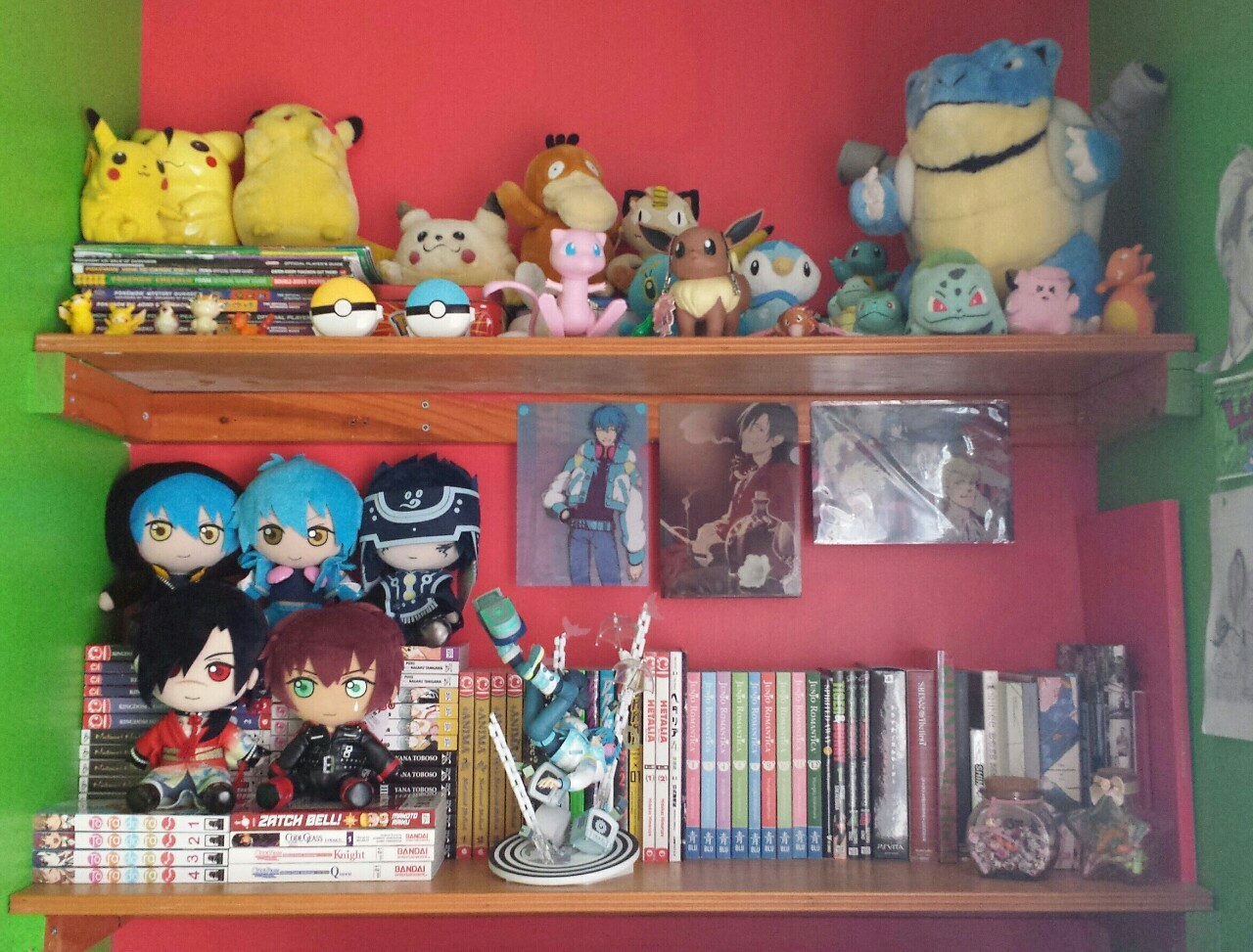 /continues cleaning up room to keep mind off things.   emptied out my bottom shelf