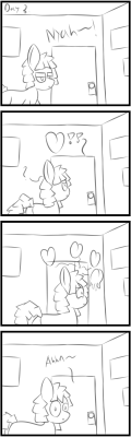 candycoats:  Day 3: CirCUMstance. Without Candy to satisfy them, it seems the others in the house have taken to spending quality time together. If only they stayed out of Candy’s room when they did this. He can’t sleep when the smell of lust is splattered