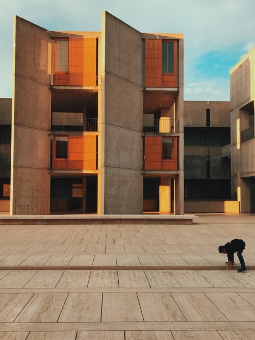 Salk Institute by Louis Kahn.