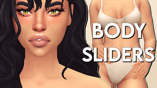 ⭐️ N E W  V I D E O ⭐️ The Sims 4 | TRYING OUT BODY SLIDERS | Hip Dip, Thicker Arms &amp; m