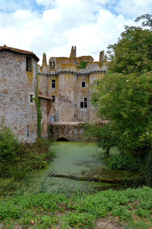 Le périple continue avec le château de l’Ebaupinay. Ce château construit par la famille Vendel au XV