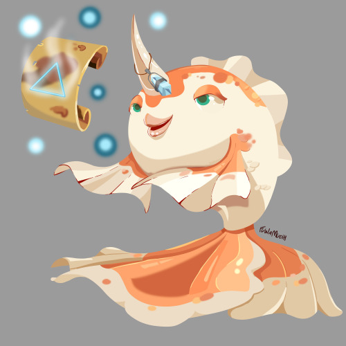 Sorceress GoldeenThis is something I did for @yeeshastone‘s website dndpkmn.comGo 