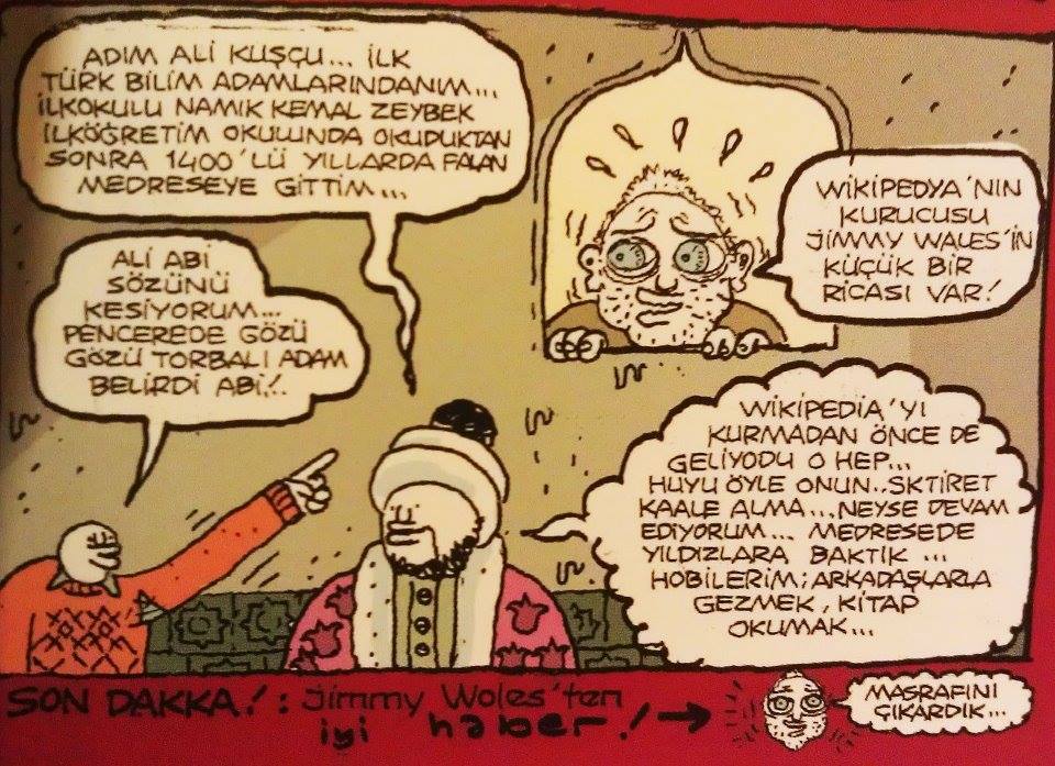 - Adım Ali Kuşçu..İlk Türk...