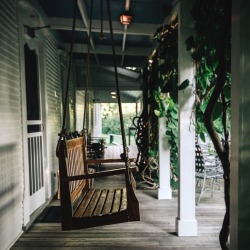 backfired-again:  Front porch swingin’.