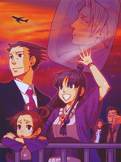 blackquillt:  Ace Attorney → Official Art 1/? 
