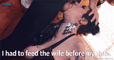 thecuckqueanchronicles:  Well, duh! If Daddy feeds me His first load now, then He’ll
