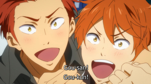 fuku-shuu:   Free! Eternal Summer Episode 6: The Sibling Rivalry Begins  I’ve been hoping for this moment since the beginning of the season! 