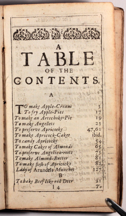 A True Gentlewoman’s delight printed in 1659Rare 17th century cook book 