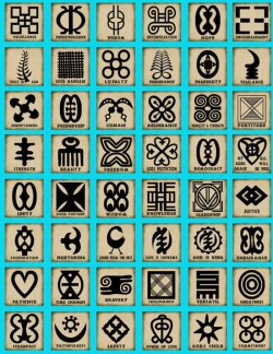 geddion:   a—fri—ca:  Adinkra symbols