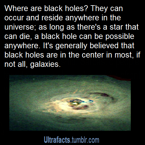 akira-korai-san:  ultrafacts:  Facts about black holes by Ultrafacts  Fun Fact: You’d