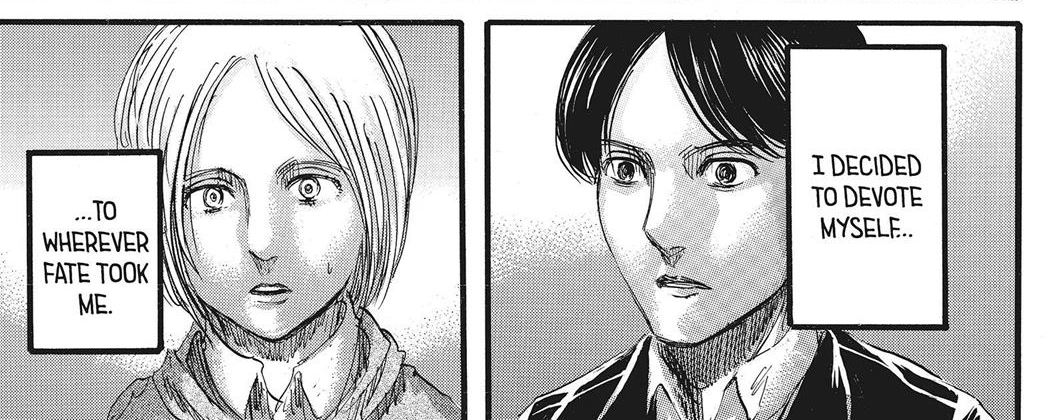 Is this implying that Eren showed Grisha something that takes place after  the rumbling in order for Grisha to 'entrust' the AT/FT to Eren? :  r/titanfolk