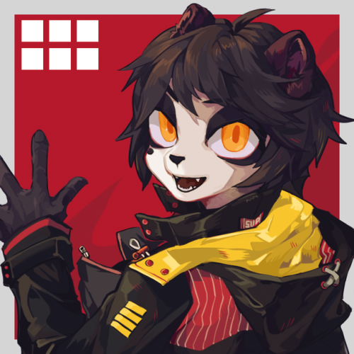 pomf-naps:Icon Commission from @rye-beer !!tysm for drawing my panda boy