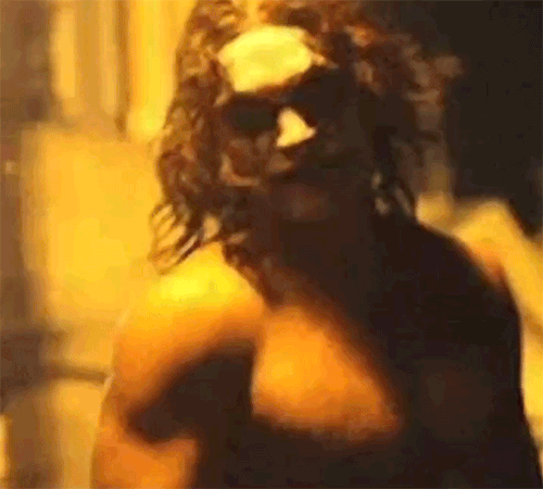 mistress-gif:Unearthed test footage of Jason Momoa as Eric Draven/The Crow Was this for the latest f