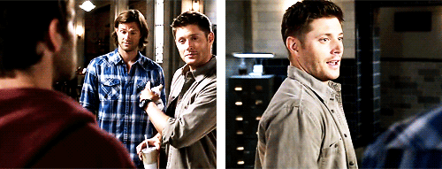 supernaturalapocalypse:  Season 9 - Who cares where happiness comes from. 