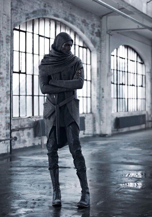 vmagazine:‘Seeking Aether’ (experimental garment collection): InAisce FW 13/14 Men&rsquo