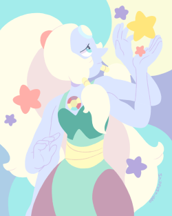 skippyskiddo:  First lineless drawing and it’s of beautiful Opal!  *~Malachite~**~Sardonyx~*