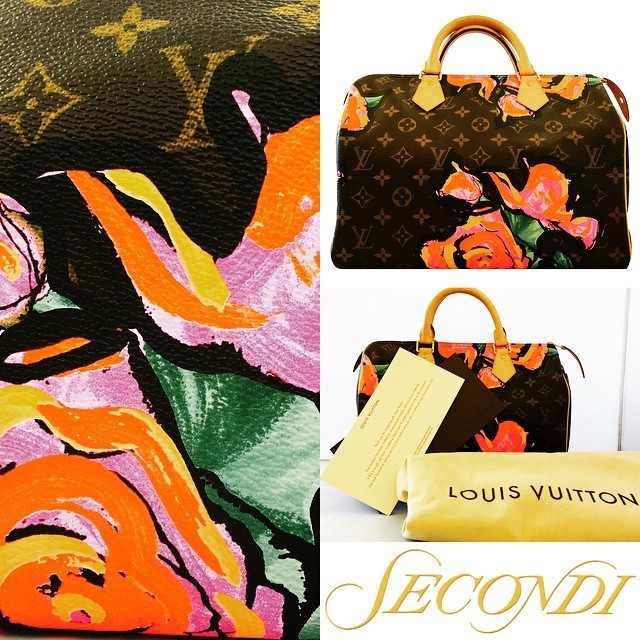 Custom Painted Louis Vuitton Speedy 30